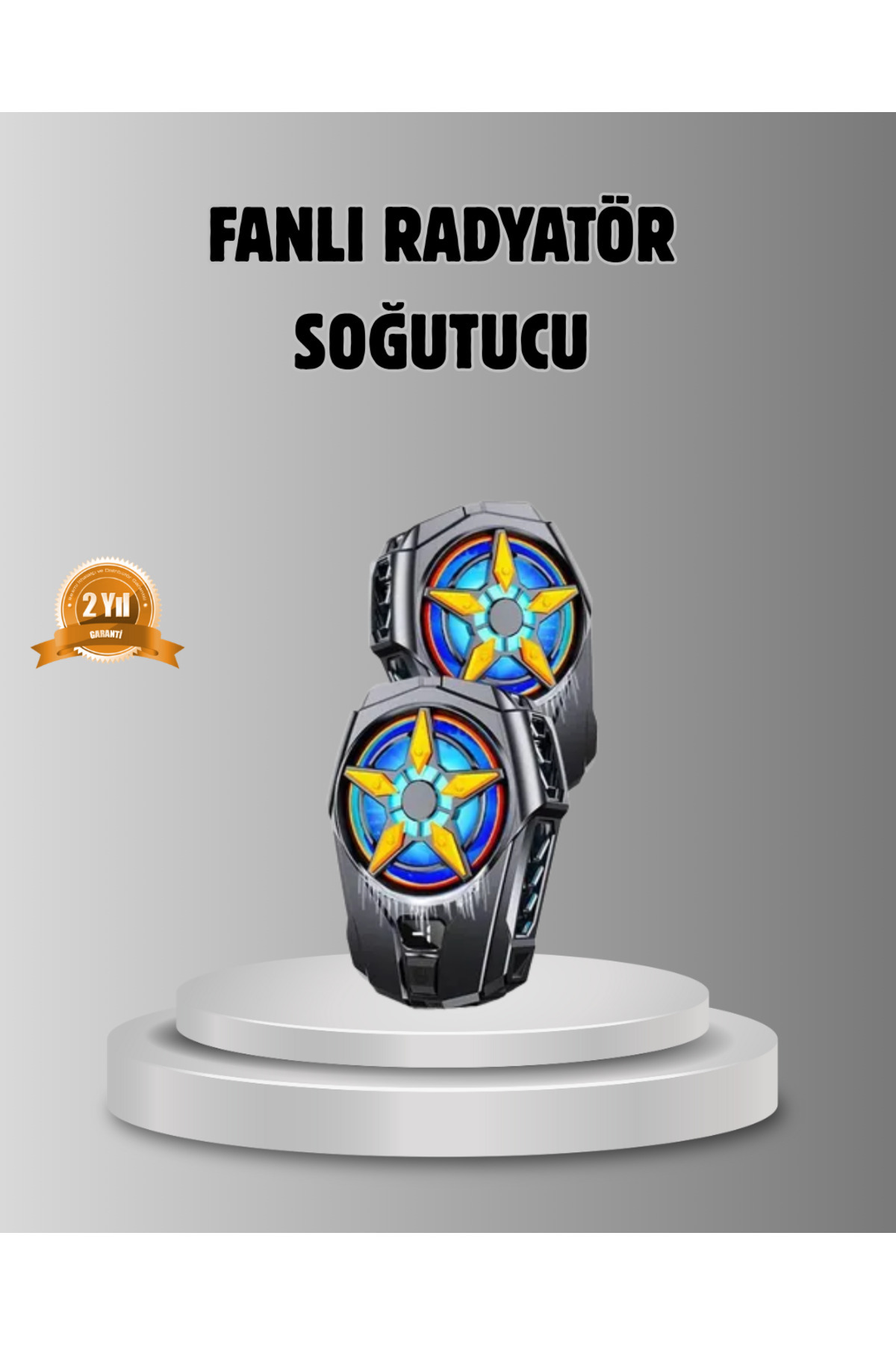 FREEDOM STOREE Taşınabilir Şarjlı Telefon Soğutucu – Sessiz Fan Motoru Ile Yüksek Koruma