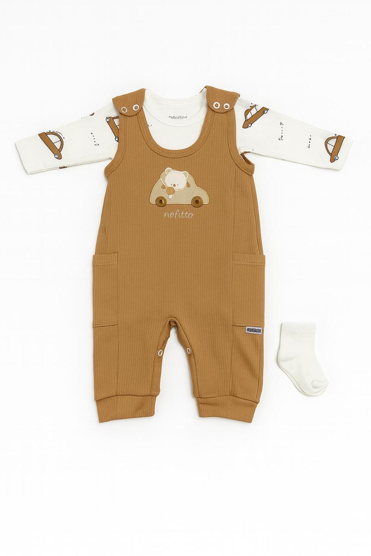 DÜŞ GİYİM Men's 2-Piece Suit with Belt