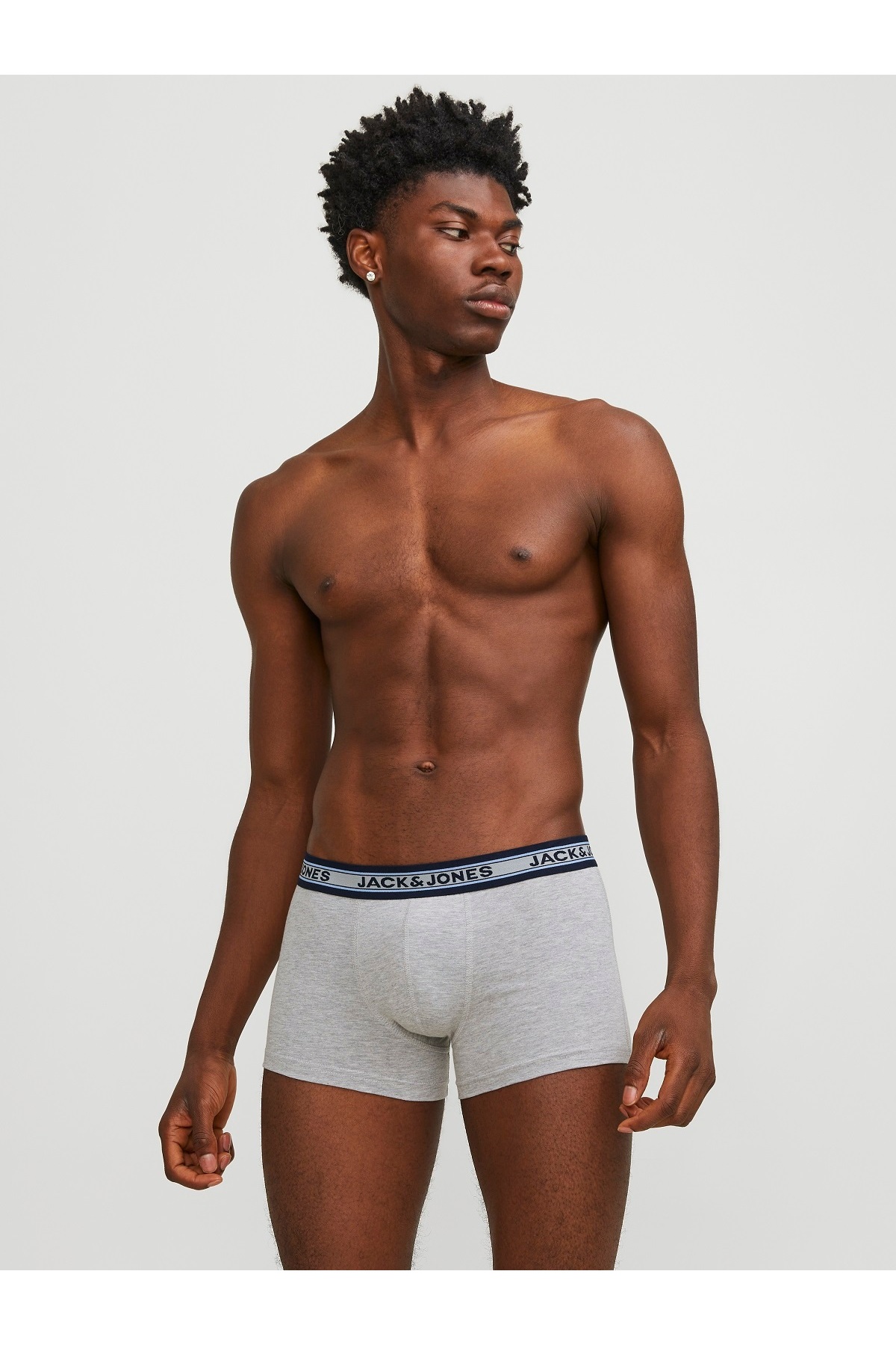 باکسر مردانه راسته فاق نرمال | جک اند جونز Jack & Jones 12189937 - تصویر 4