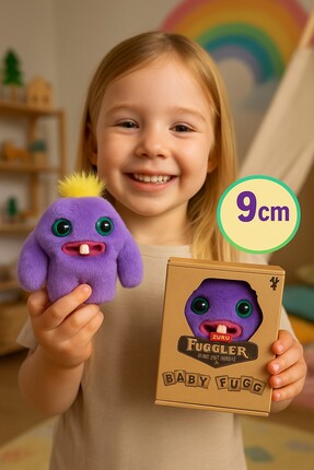 TOYFEST Mini Koleksiyonluk ZURU Fuggler Baby Fuggs Komik Çirkin Peluş Oyuncak...