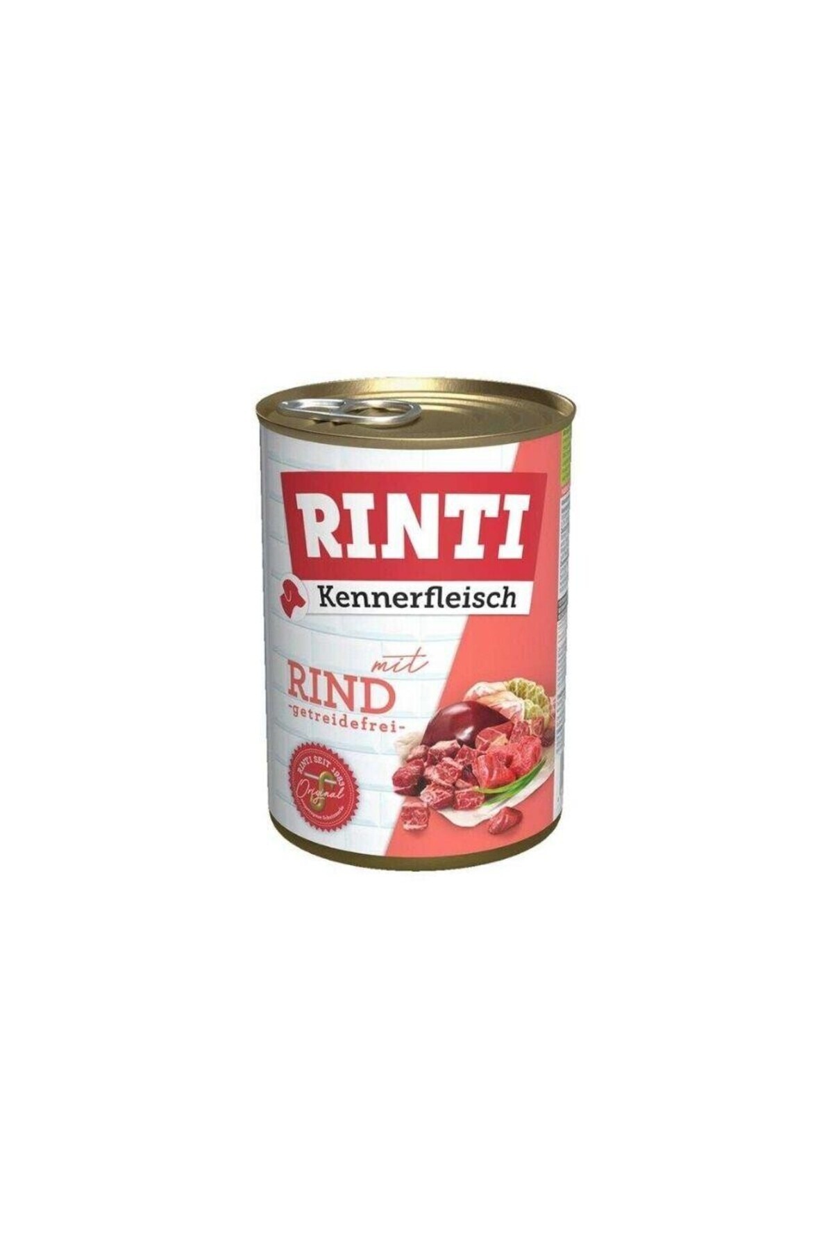 Rinti Tahılsız Dana Etli Gurme Yetişkin Köpek Konservesi 400 Gr