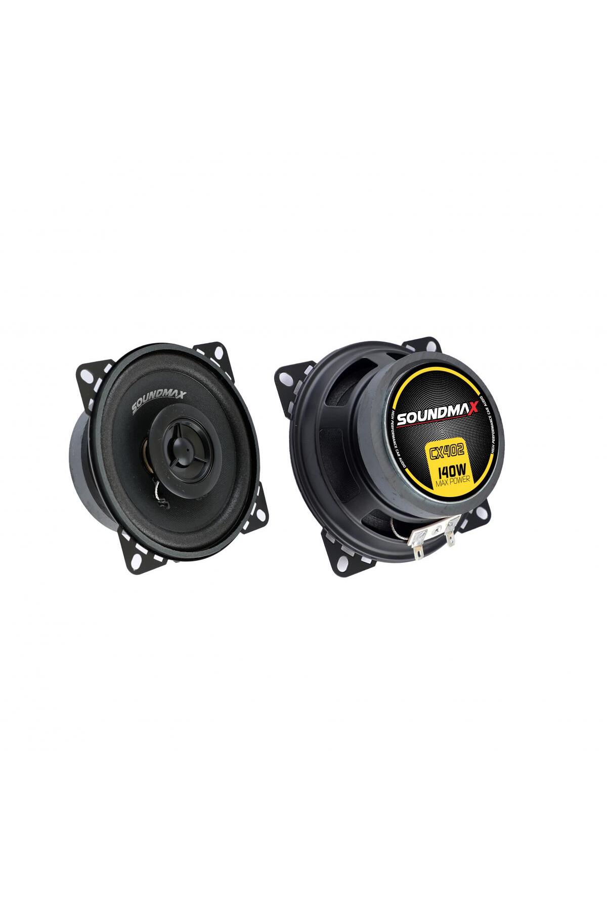 Soundmax Cx-420-140w Max Power-tweeterlı 10 Cm Kapı Hoparlörü-2