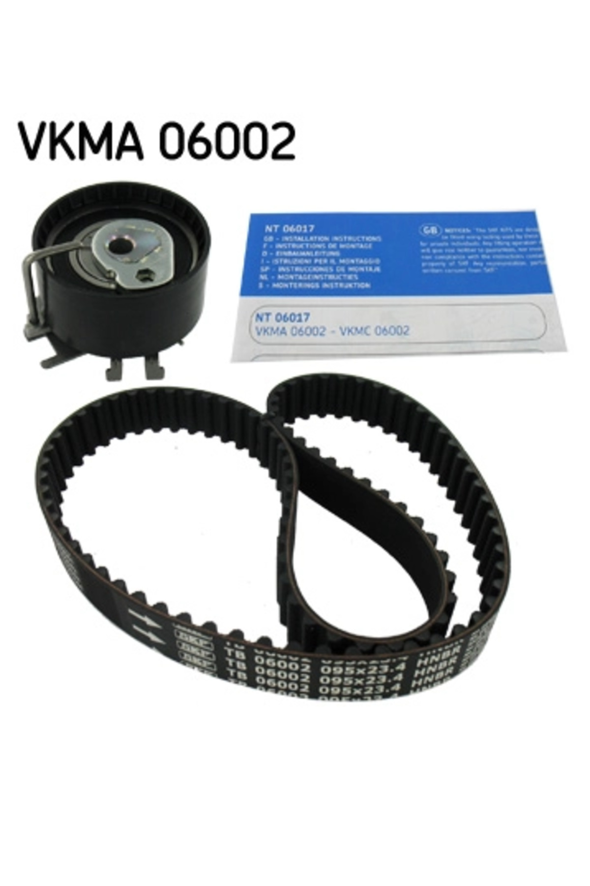 SKF Triger kayışı seti VKMA 06002