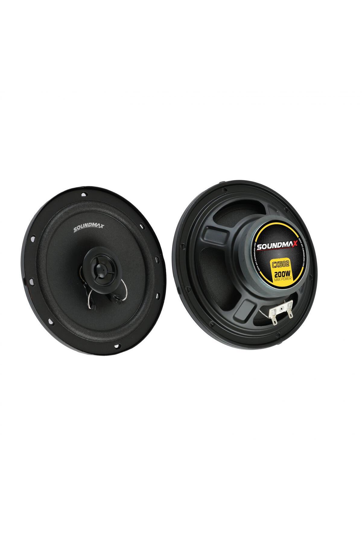 Soundmax Cx-620-200w Max Power-tweeterlı 16 Cm Kapı Hoparlörü-2