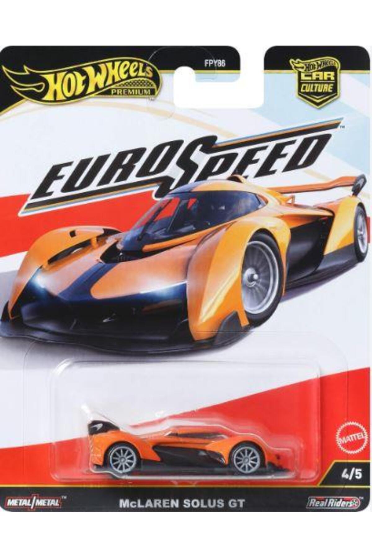 HOT WHEELS Premium Car Culture Euro Speed McLaren Solus GT FPY86
