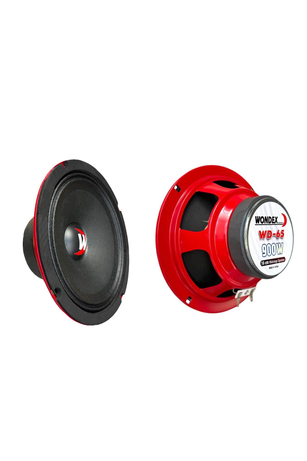 wondex Wd-65 Çifti 1800wat-200w Rms 16 Cm Oto Midrange Hoparlör