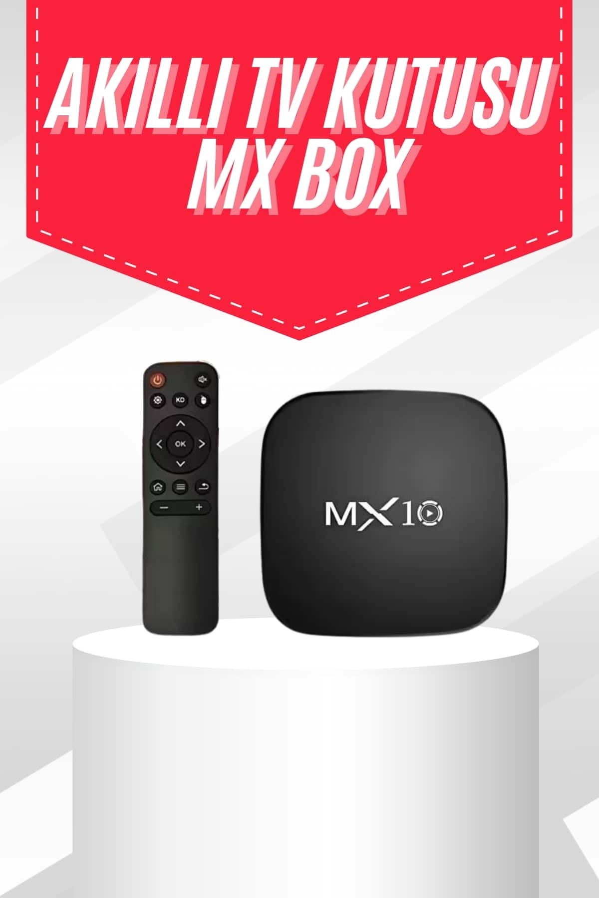 ZERO LAND LVSQVR Mx Box Android Tv Media Sound 4K Ultra HD (12551) Görüntü Kaliteli