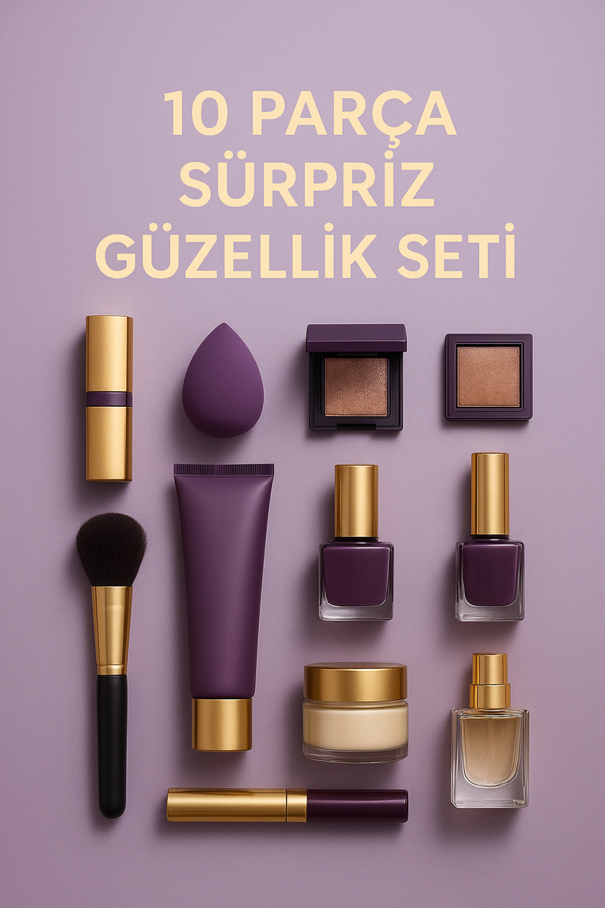 MAQYA Cosmetics KADINLARA ÖZEL 10 FARKLI ÜRÜN SÜPRİZ PAKET-ADVENT CALENDAR- MAQYA SEÇKİSİ