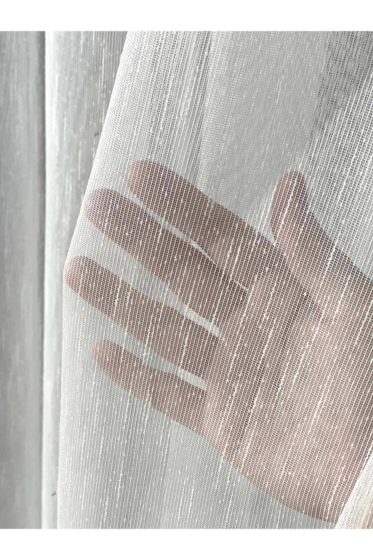 Demor Home Sık Şantuklu Tül Perde | Pilesiz Ekstraforlu | Her Odaya Uygun | En Model