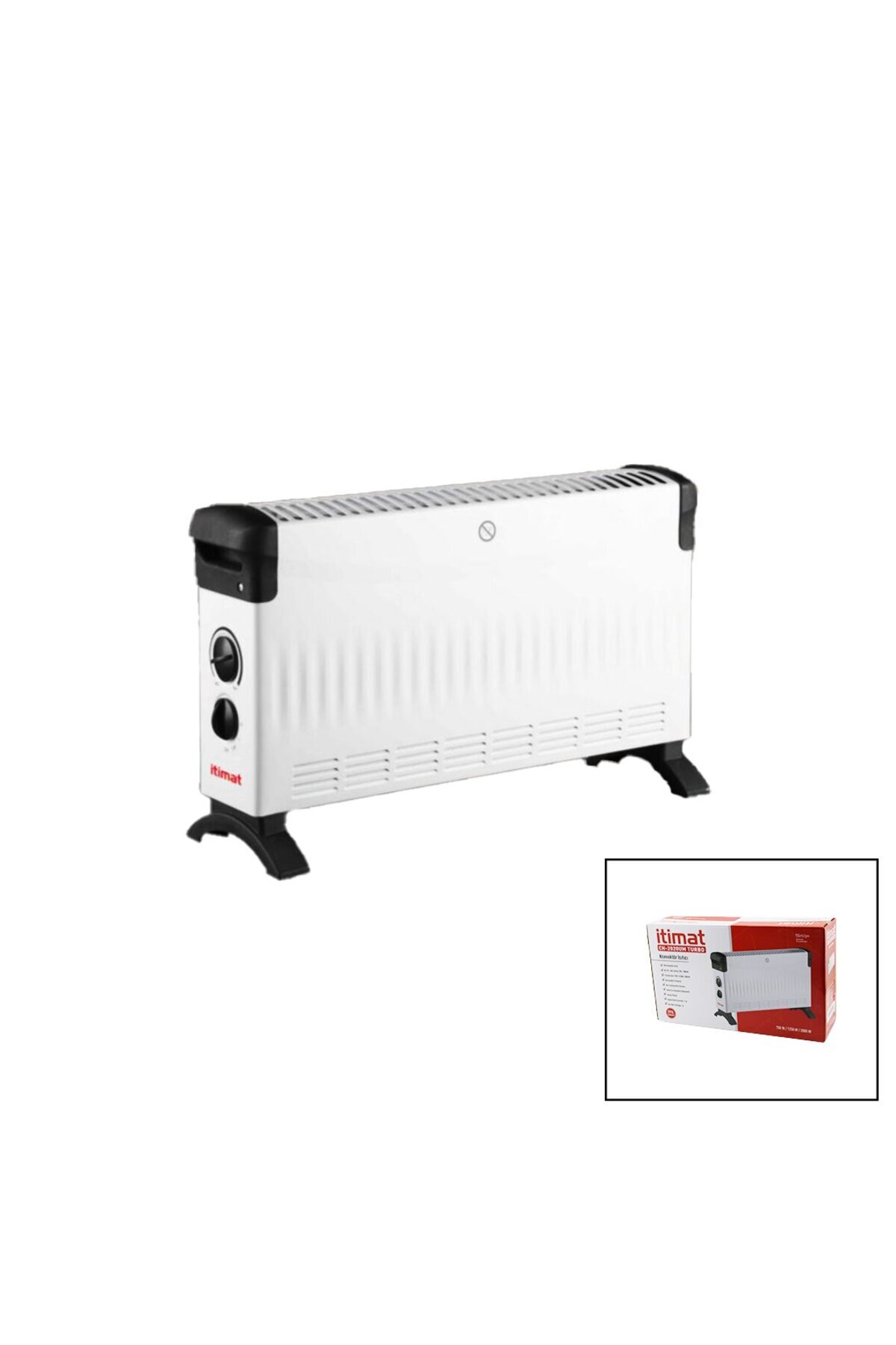oniks store İTİMAT CH-2020UM KÜÇÜK BOY KONVEKTÖR ISITICI - SOBA ELEKTRİKLİ TURBO ISITMA 3-KADEME ISI AYARLI TER