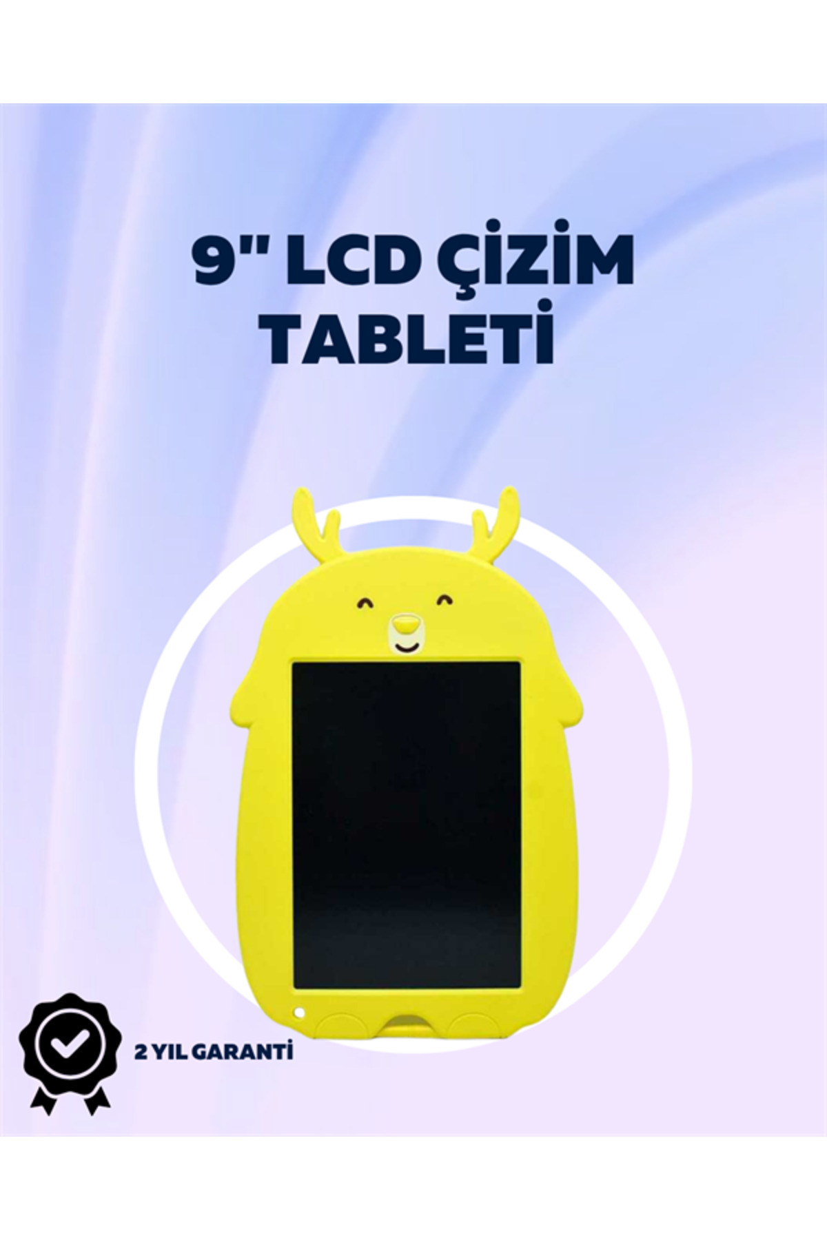 ZERO LAND LVSQVR Çevreci ve Yenilikçi LCD Yazı Defteri – Tek (94942) Tuşla Silinebilir