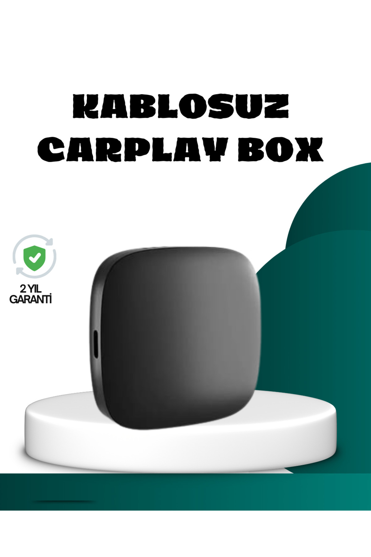 ZERO LAND LVSQVR Bluetooth 5.0 Kablosuz Android Auto Araç (132848) İçi Adaptör