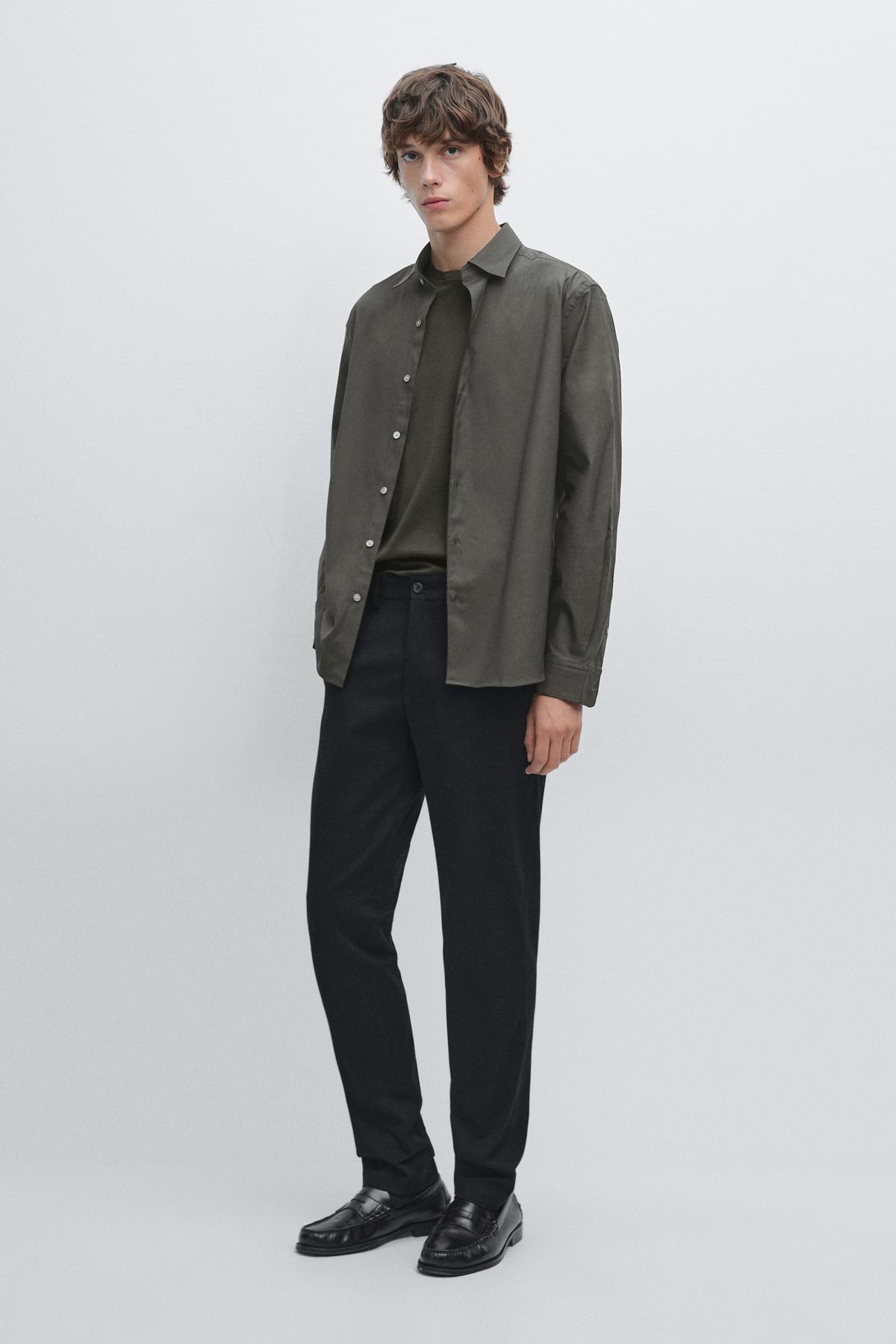 ماسیمو دوتی شلوار مخمل کبریتی اسلیم فیت