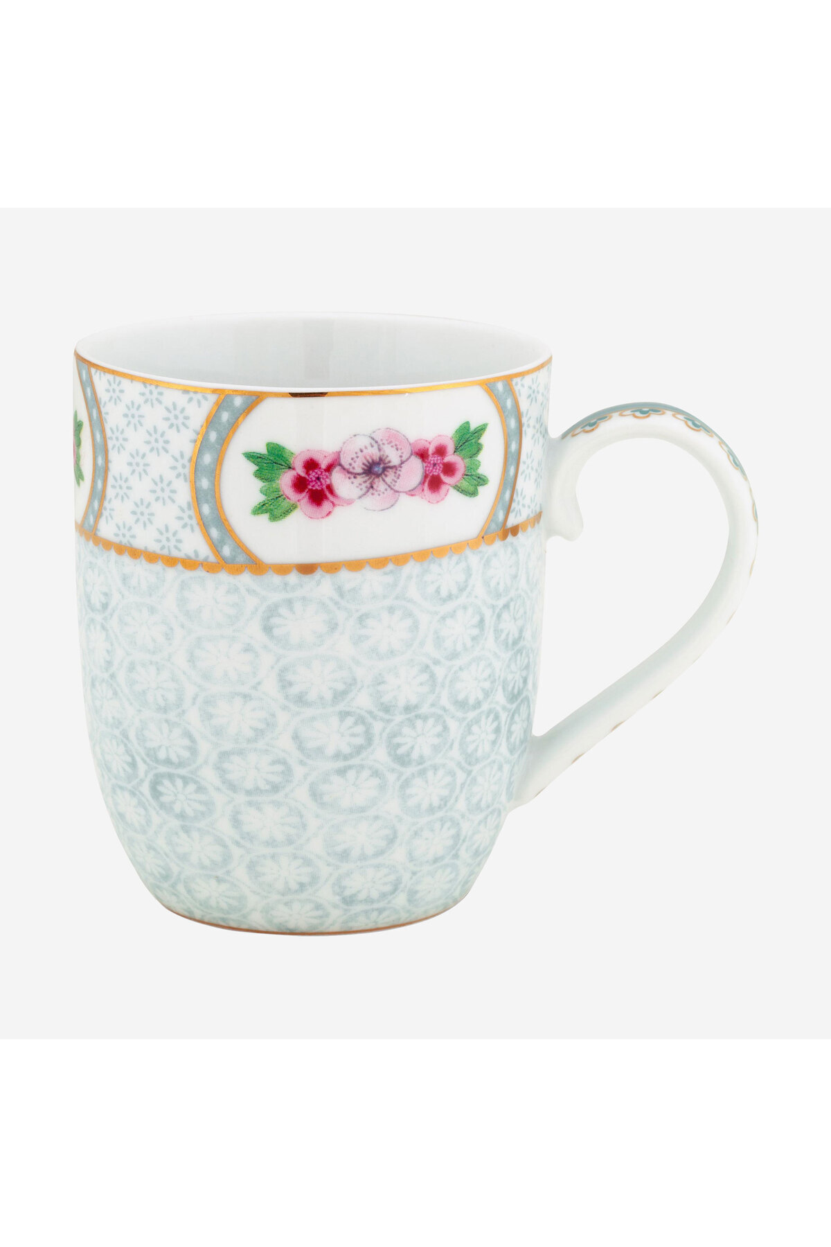 Pip Studio Blushing Birds Beyaz Porselen Kupa 145 Ml