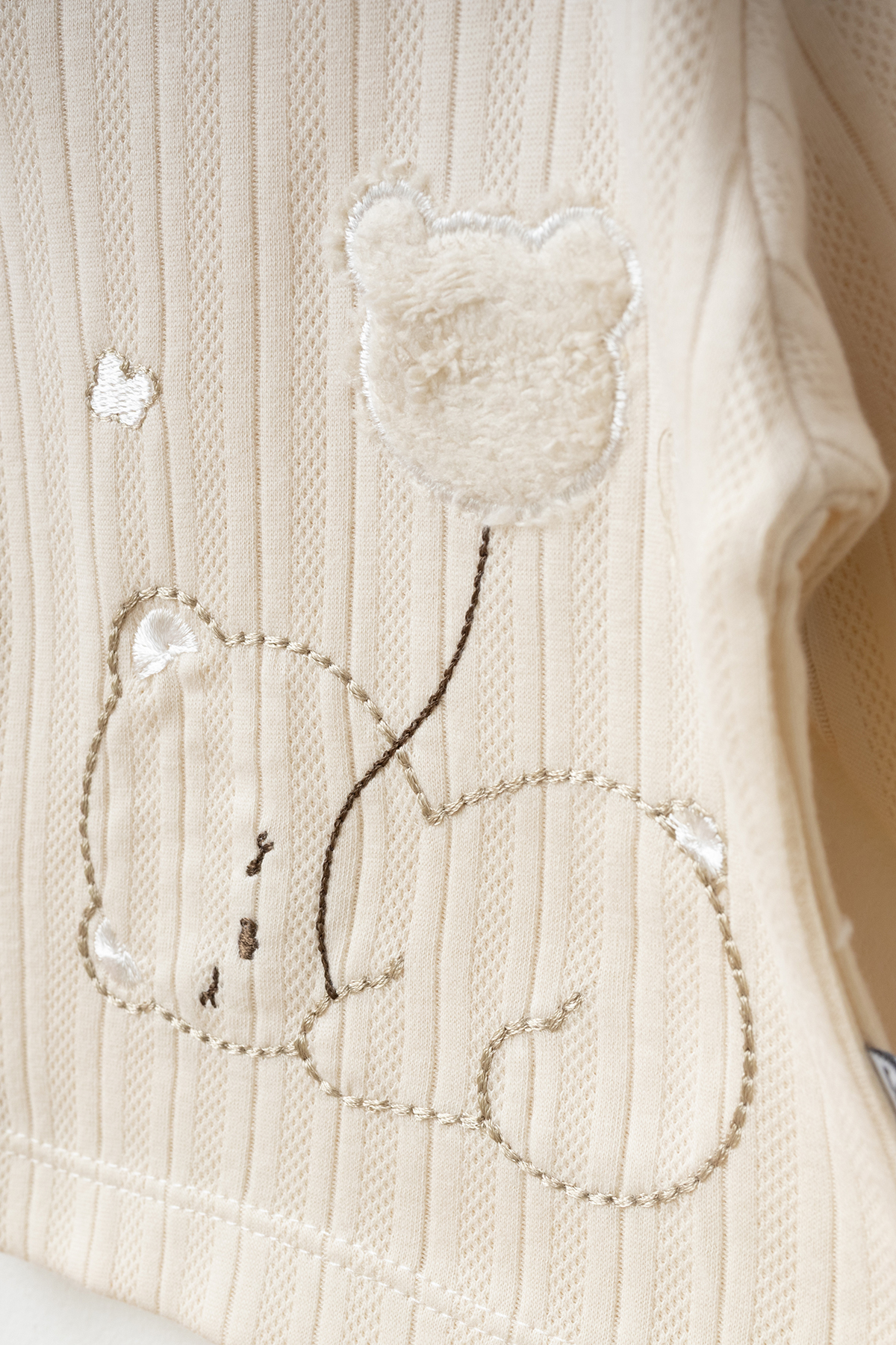 ZEYNUKO ERKEK BEBEK BALONLU AYICIKLI 0-3 AY 10'LU YENİDOĞAN HASTANE ÇIKIŞI ZIBIN SETİ KUTULU fotoğrafı 3 (önizleme)