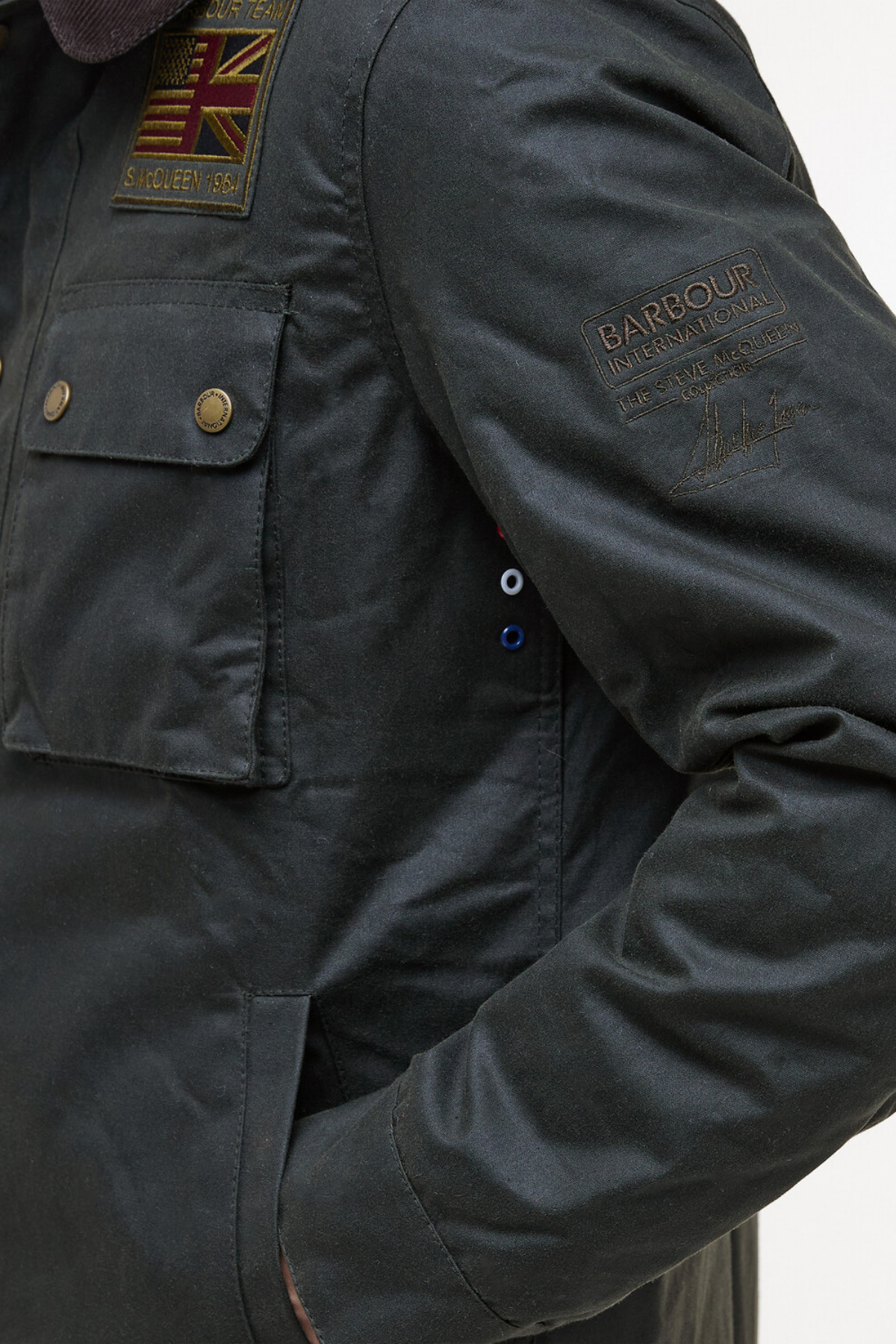 کت تک مردانه آستین بلند | باربور Barbour MWX1853-B01 - تصویر 6