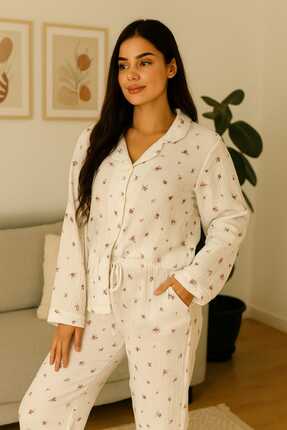 Butik MİLENASS BLOSSOM ALT&ÜST PİJAMA TAKIMI