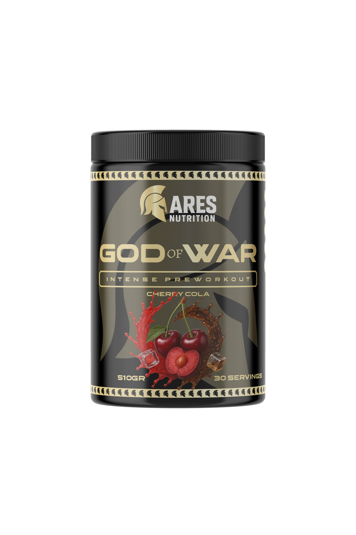 ARES NUTRITION GOD OF WAR VİŞNE KOLA İNTENSE PRE WORKOUT 510GR 30 SERVİS