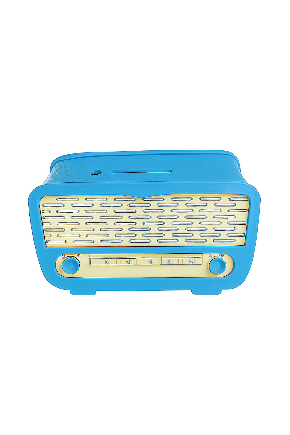 Y&G MOD Radyo Kumbara - Ceviz Ağaçı işleme - MAVİ