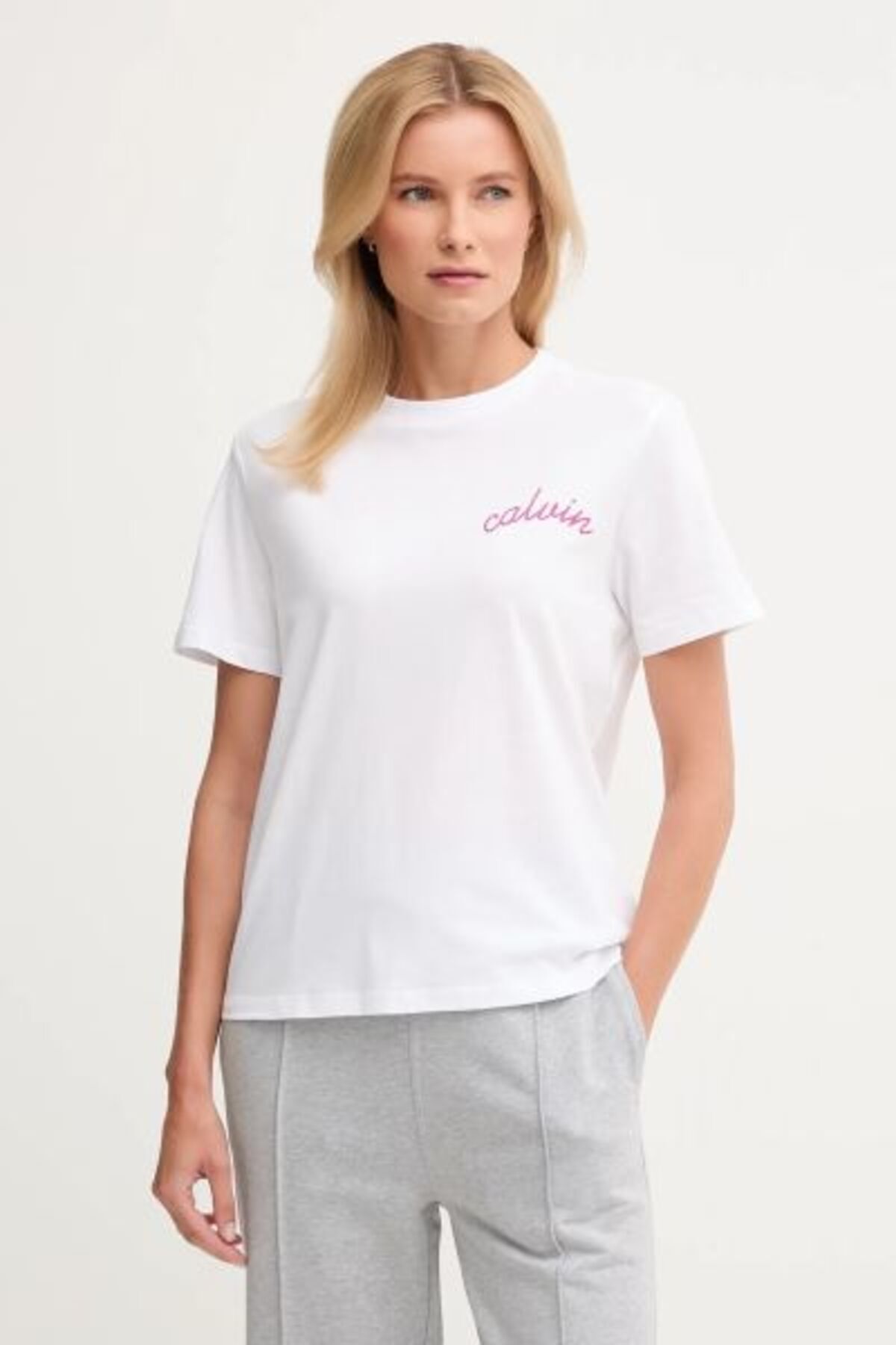 تیشرتزنانهCalvin Kleinسفید