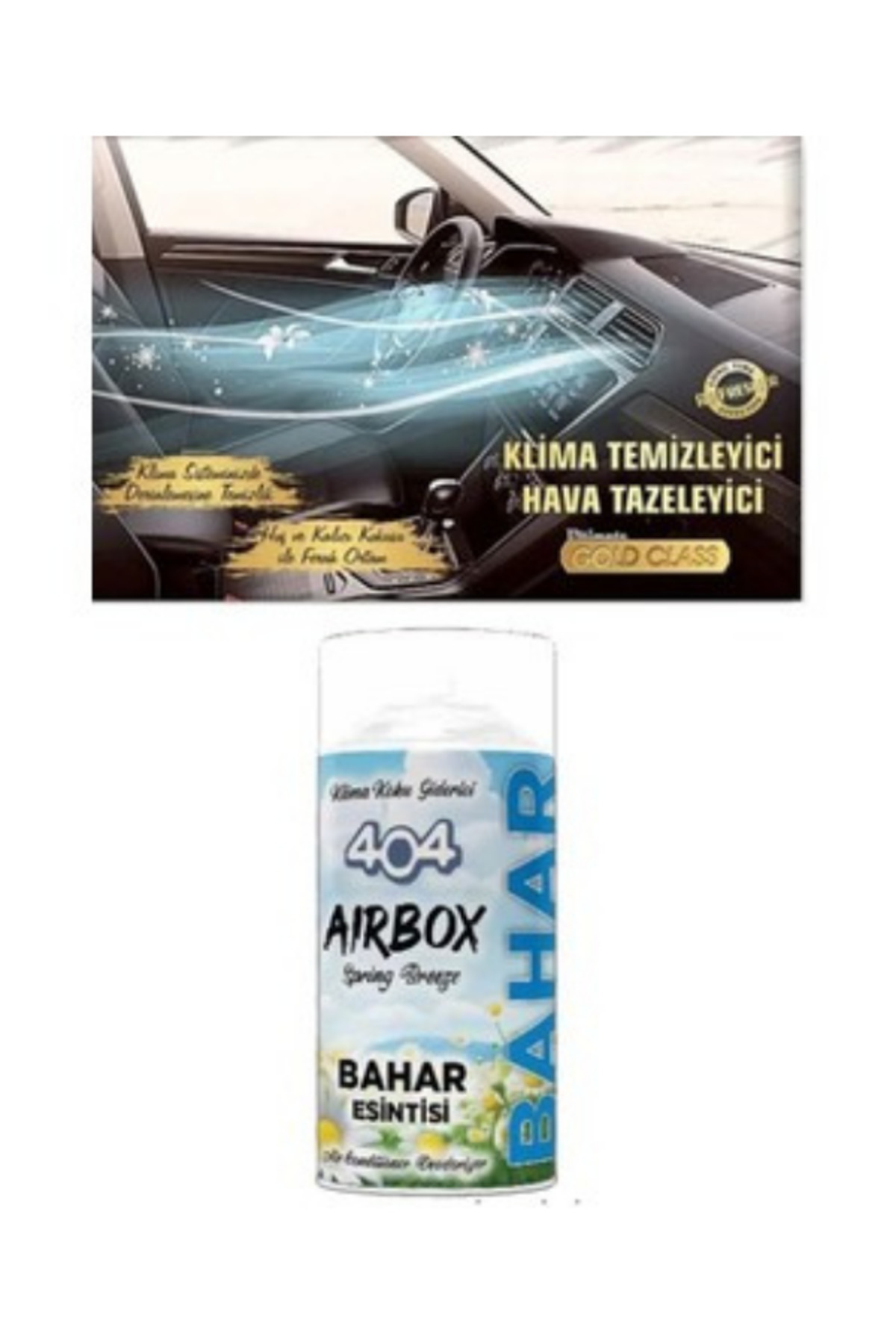 404 Kimya Klima Fresh Temizleyici Klima Bombası Koku Giderici Bomba Bahar Esintisi