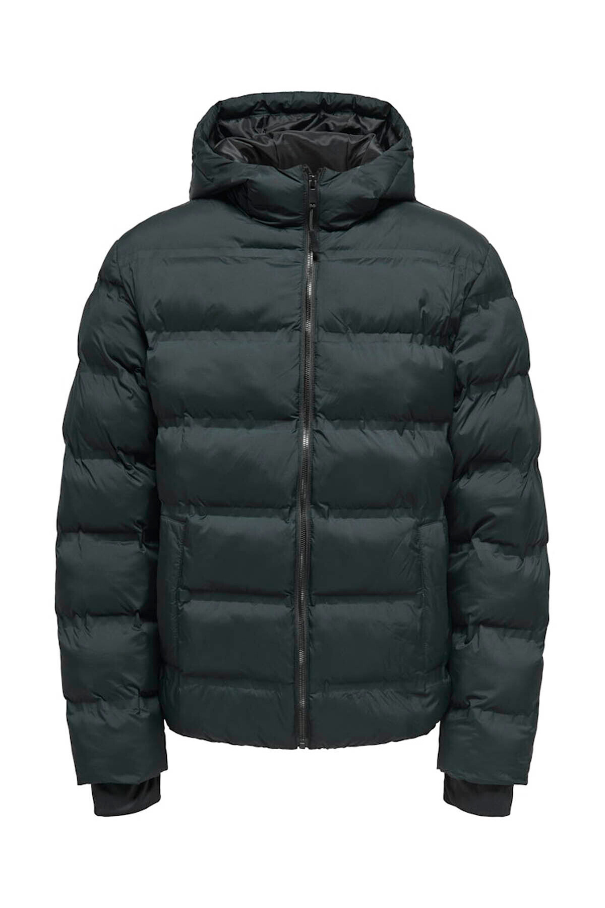 Onsunion Seamles Life Hood Siyah Erkek Mont 22034836 — مشکی EW21GY115633