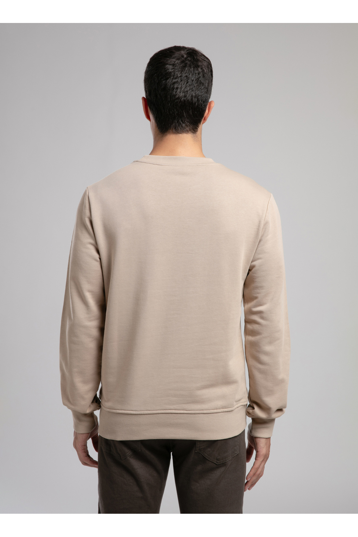 سویشرت مردانه طرح دار آستین بلند | لی کوپر Lee Cooper 5003310838 - تصویر 4