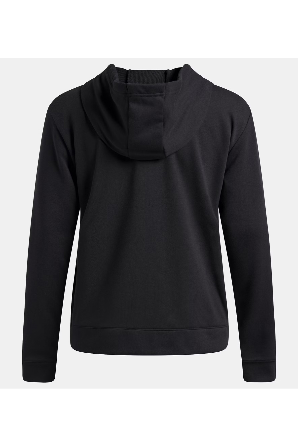 Under Armour 6005511-001-UA Rival Terry Hoodie Siyah Kapüşon Yaka Normal Düz Kadın Sweatshırt görsel 4