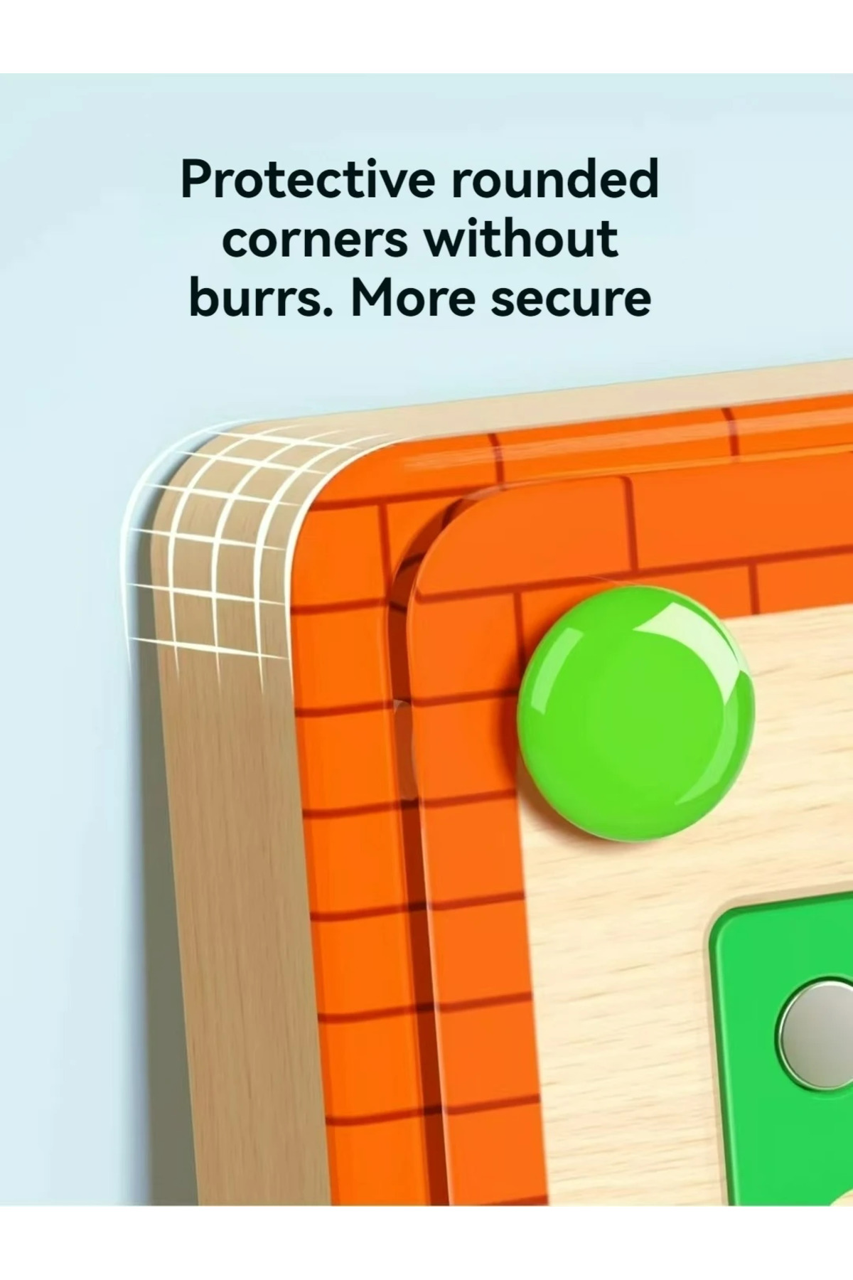 توپ راهپیمودنی معمایی مغناطیسی کودکان سایز بزرگ، تمرین تمرکز نوزاد، آموزش تفکر منطقی