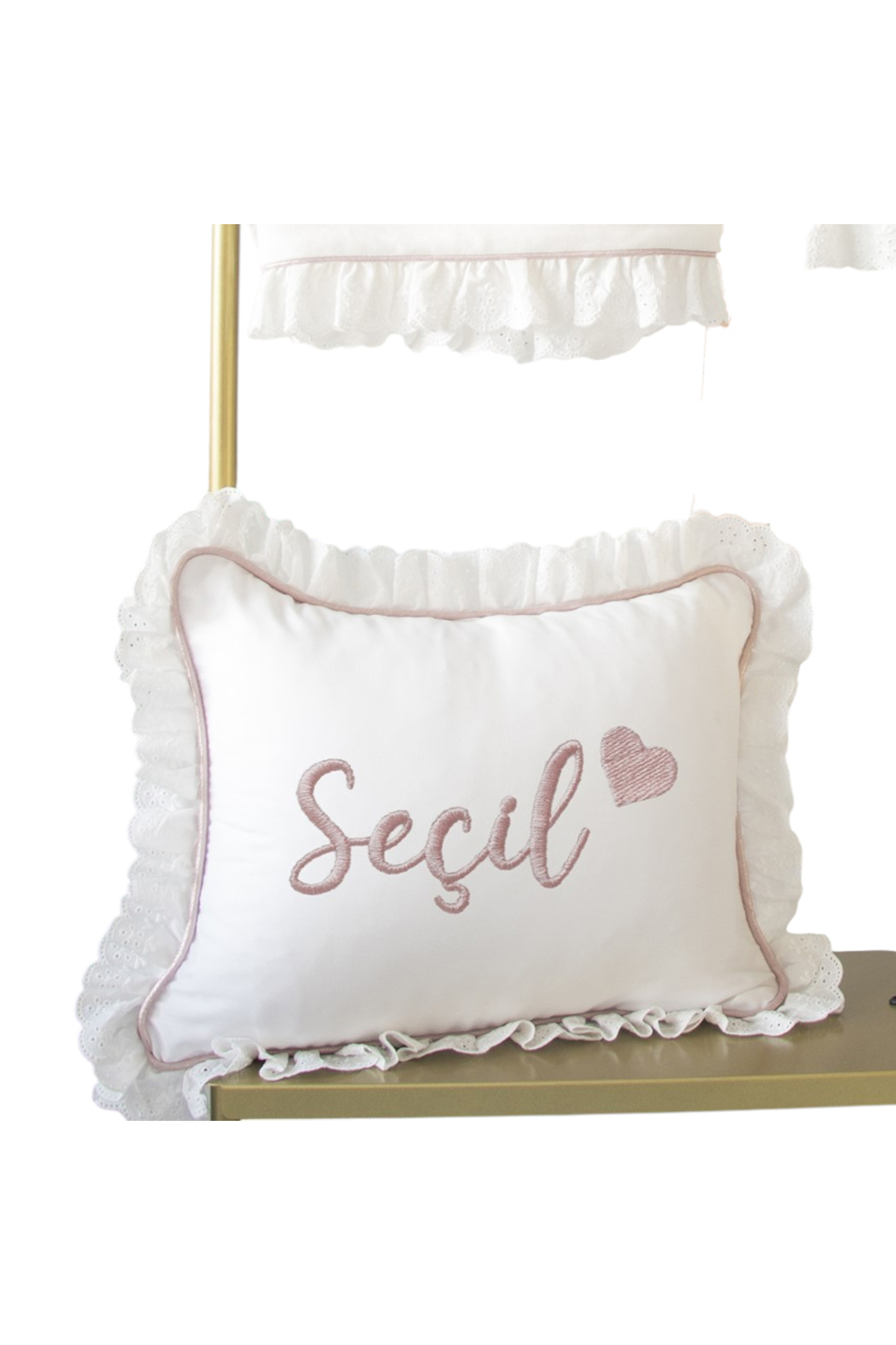 Mis Bebe Minik İnsanların Sarayı Fisto Detaylı Kalp Desenli Set | Kız Bebek İçin Romantik Yenidoğan Hediyesi fotoğrafı 7 (önizleme)