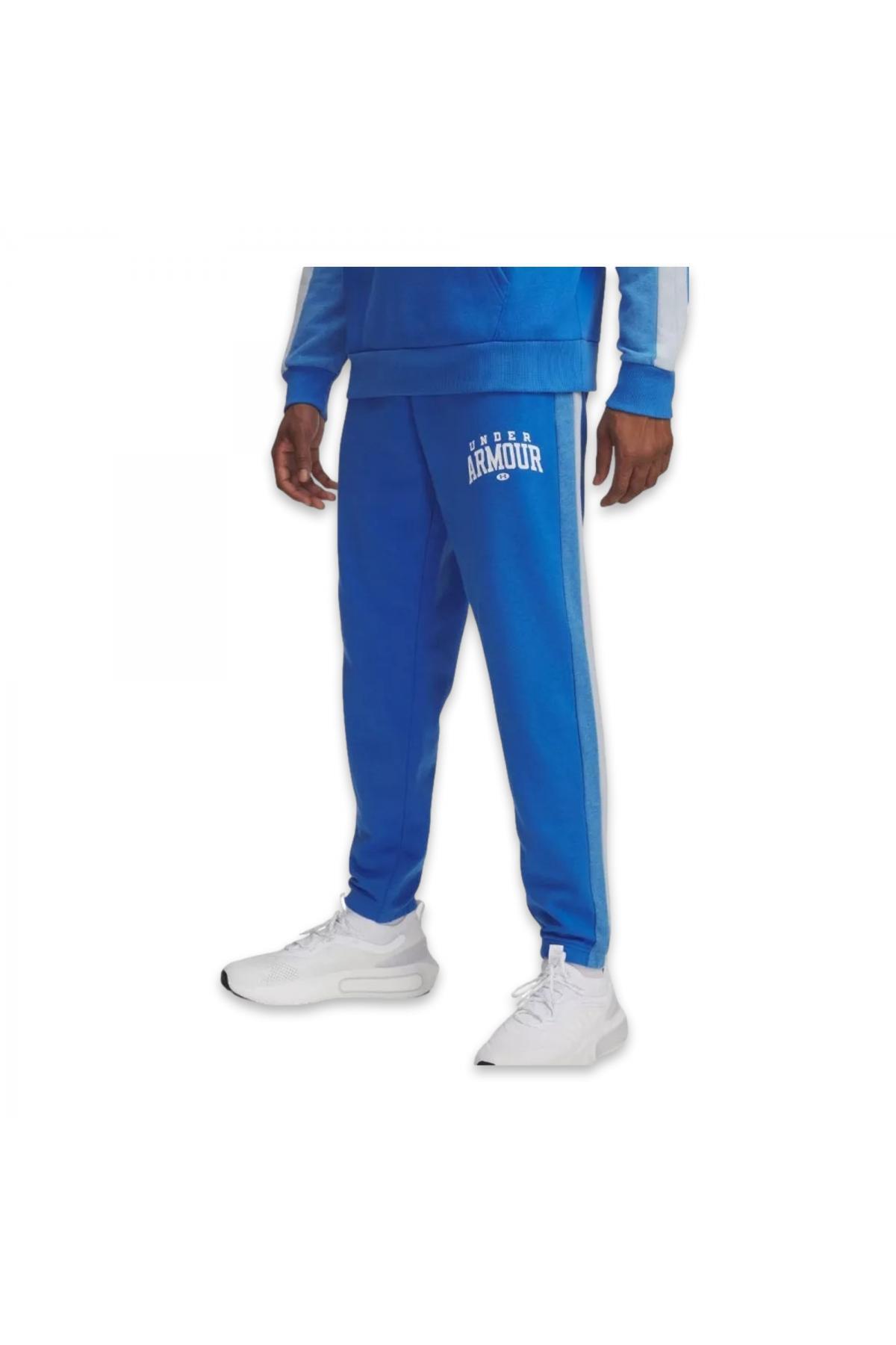 آندر آرمور شلوار ورزشی آبی رنگ Rival Flc Cb مدل 6003954
