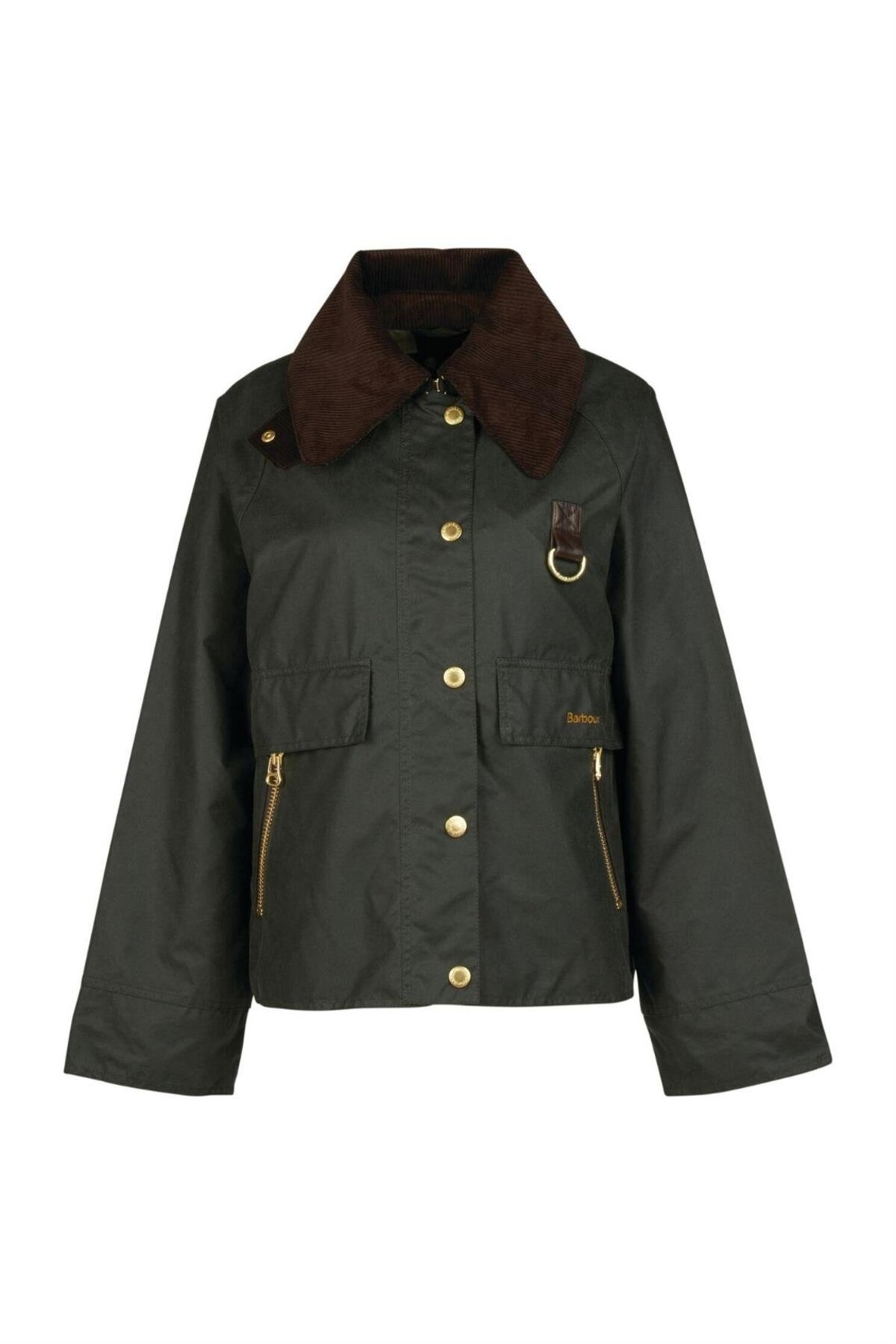 Barbour Catton Yağlı Ceket SG51 Sage-Ancient görsel 2