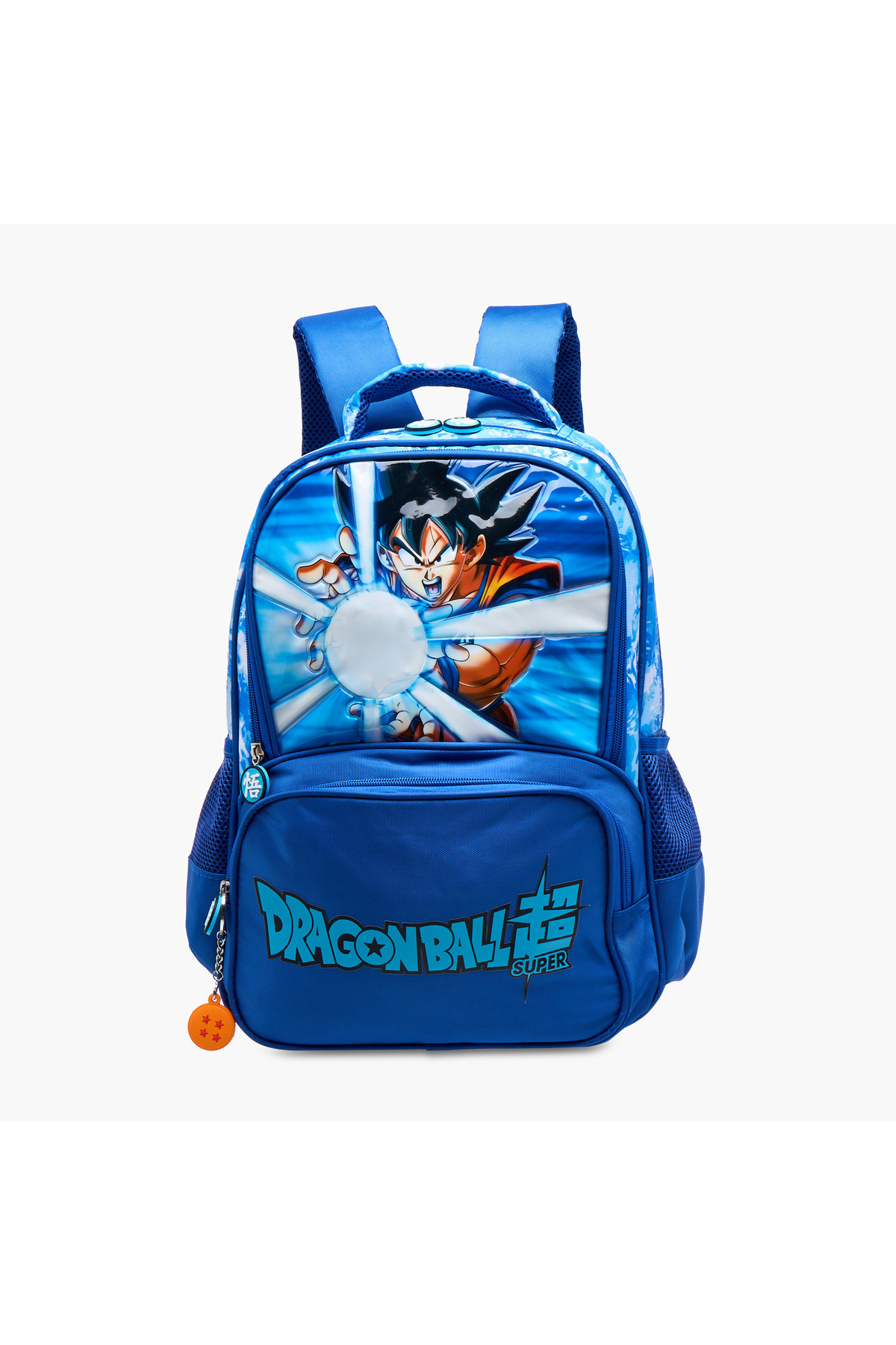 SPACETOON Dragon Ball Z Print Backpack with Adjustable Straps and Zip ...