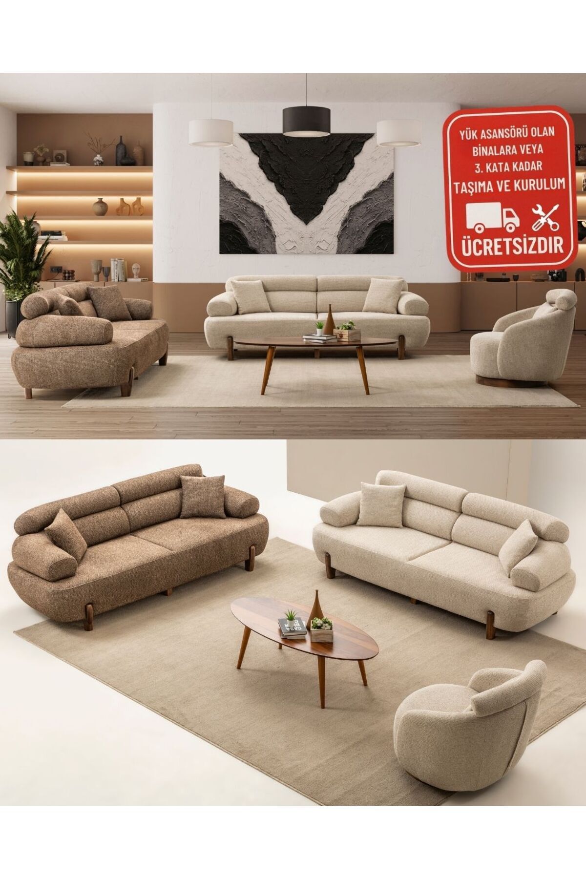 TESLA KOLTUK TAKIMI 3+3+1