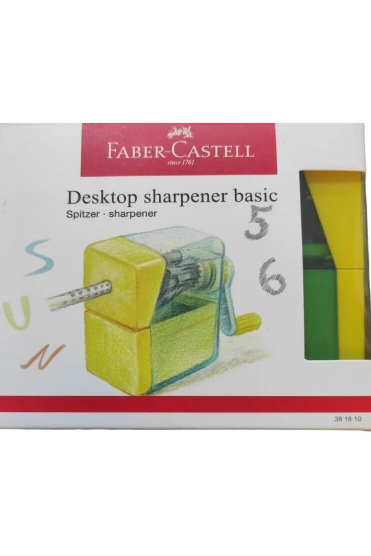 Faber Castell Masa Üstü Kalemtraş, Dayanıklı Malzeme, Fonksiyonel Tasarım