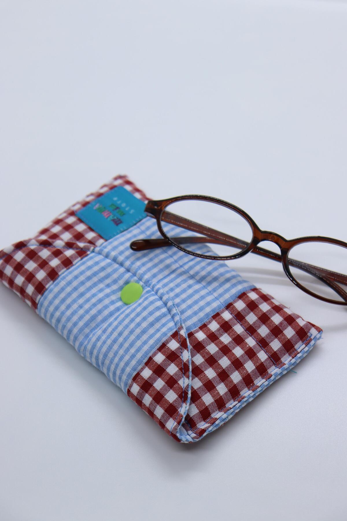 Mamma Mia Home Pac Pac Bordo Gözlük Çantası Gözlük Kılıfı Telefon Kılıfı