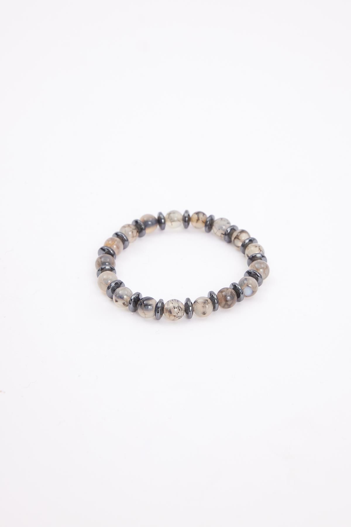 تودورز دستبند شفاف سنگ طبیعی یونیسکس