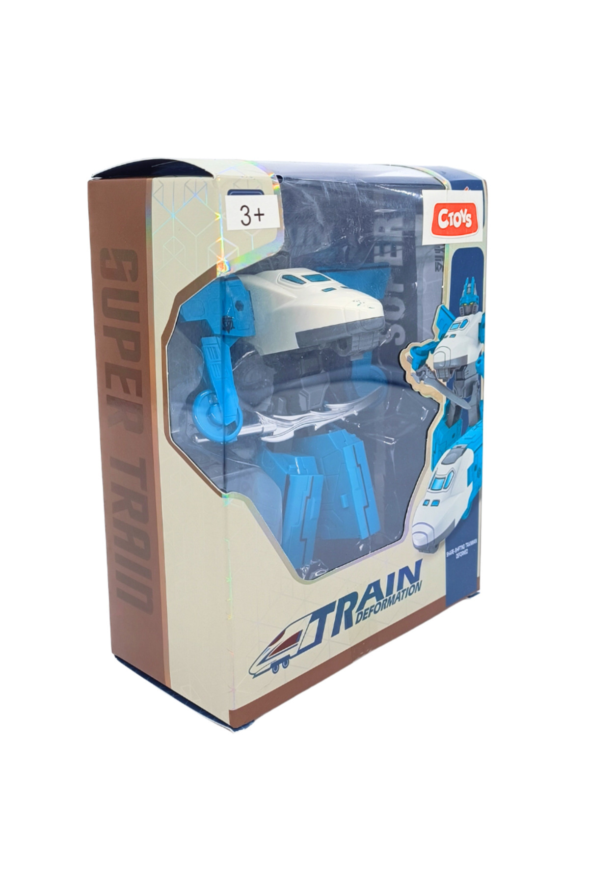 ctoy Trene Dönüşebilen Oyuncak Robot CTOY-FB141