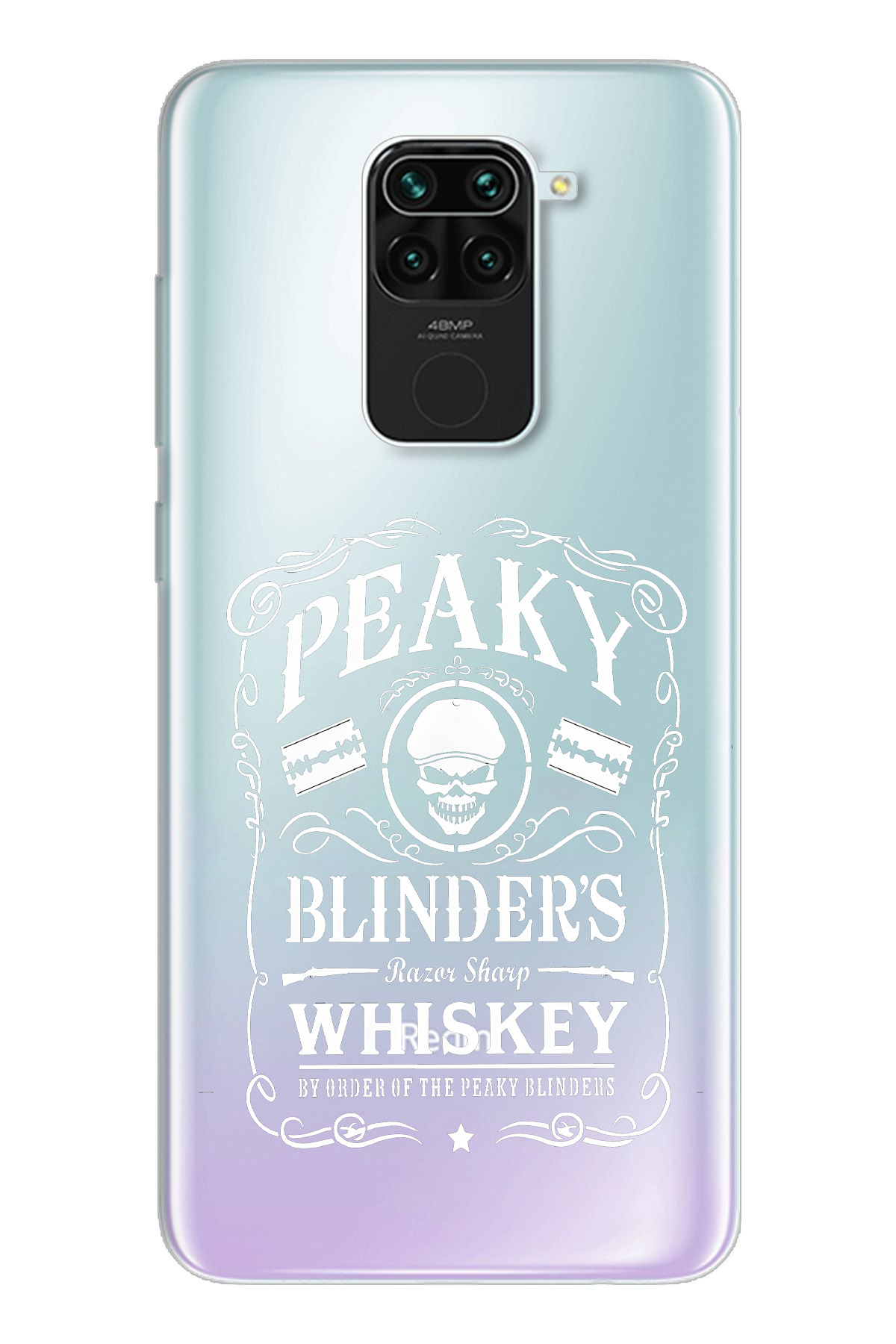 Xiaomi Redmi Note 9 Compatible Printed Soft Silicone Transparent Phone Case