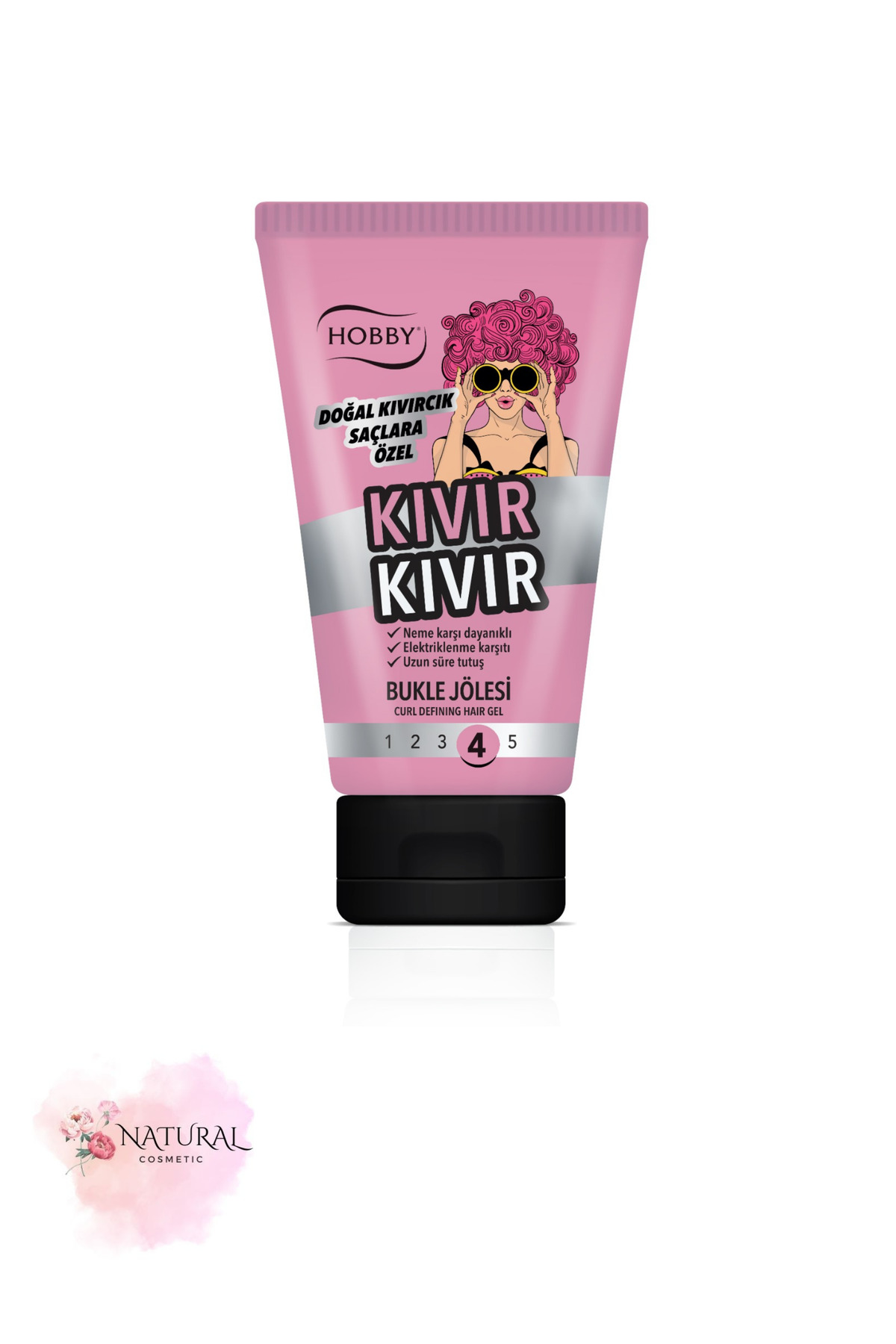 Jöle Kıvırcık Tüp 150ml * 5 adet — Kıvır Kıvır Jöle — تصویر 3 از 4