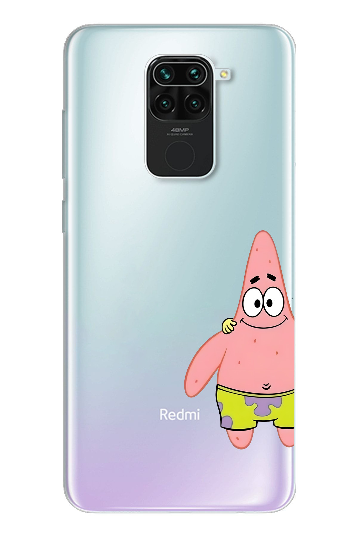 Xiaomi Redmi Note 9 Compatible Printed Soft Silicone Transparent Phone Case