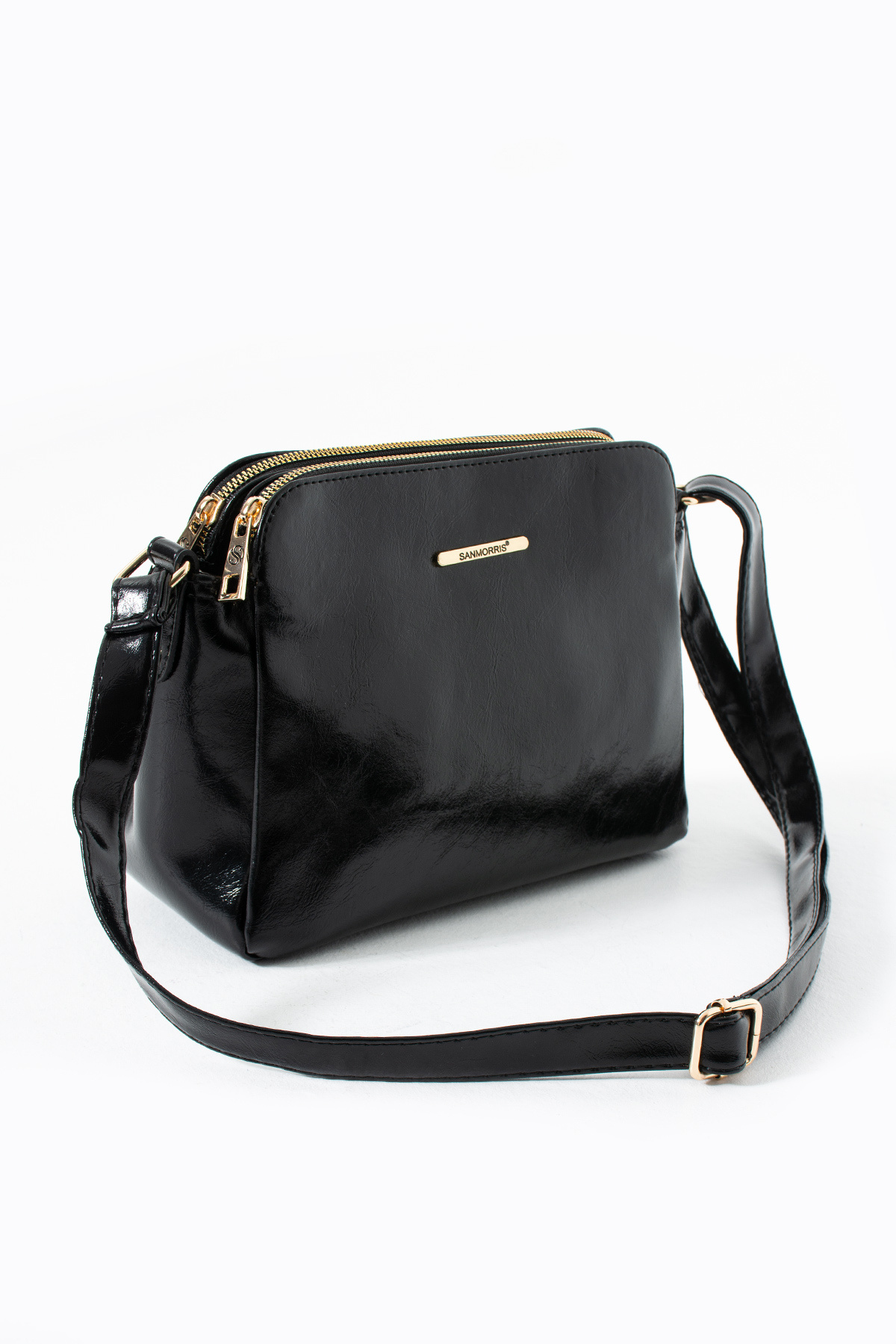 Sanmorris  GLC Kadın Ayarlanabilir3 Bölmeli Askılı Çapraz Çanta 1437 - Görsel 3