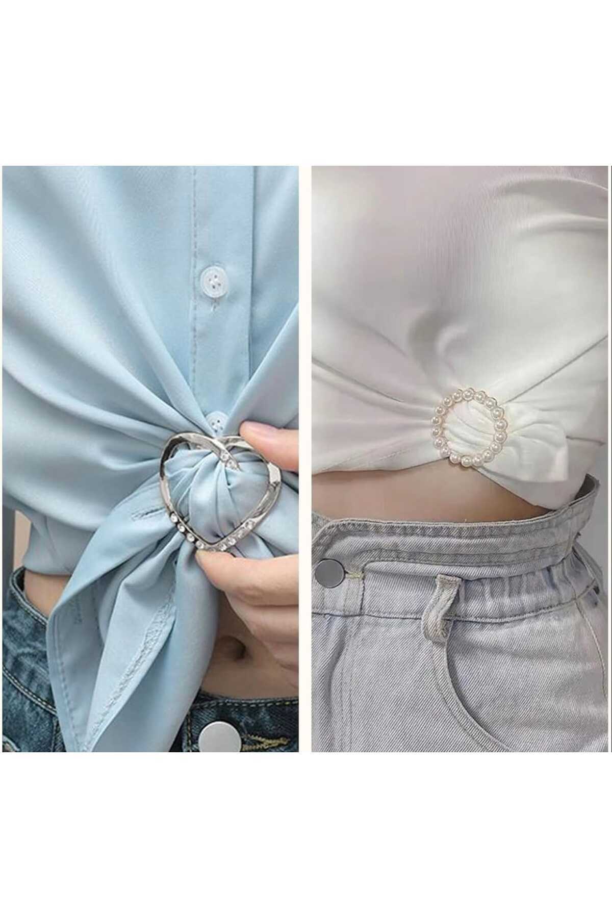 Bacoss ŞAL EŞARP FULAR TOKASI-KLİPSİ 4 LÜ SET (BC-1244) görsel 5