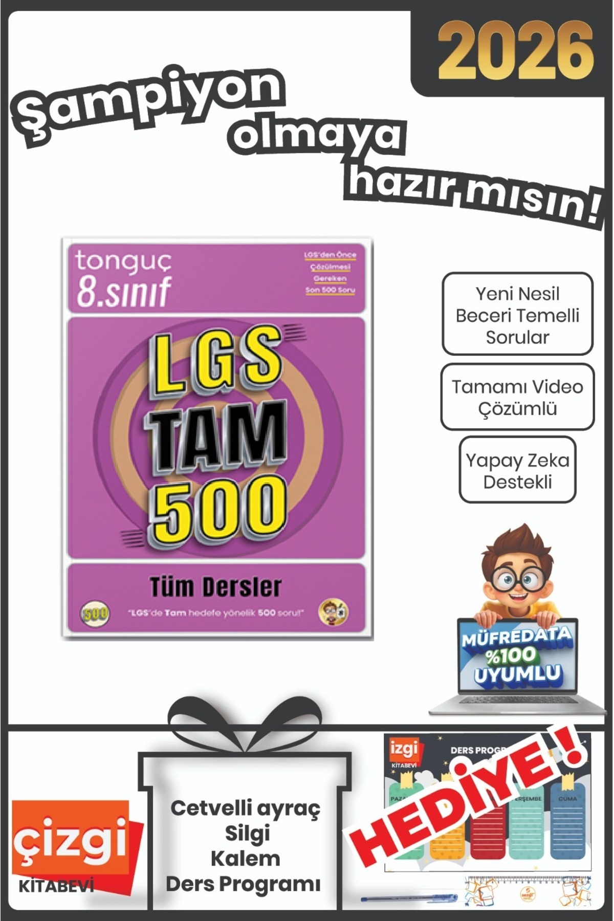 Tonguç Yayınları LGS Tam 500 Soru Bankası - Fiyatı, Yorumları