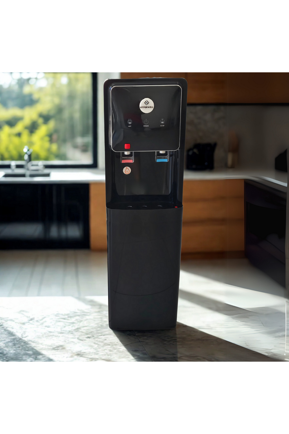 Hyperwell Arıtmalı Su Sebili - Siyah