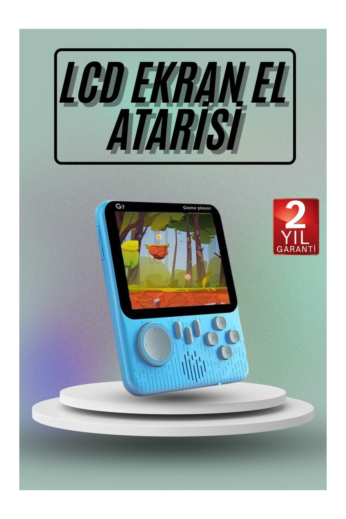 TeknoKesgin 666 Oyunlu Retro El Konsolu Atari 3.5 İnç Taşınabilir Oyun Konsolu