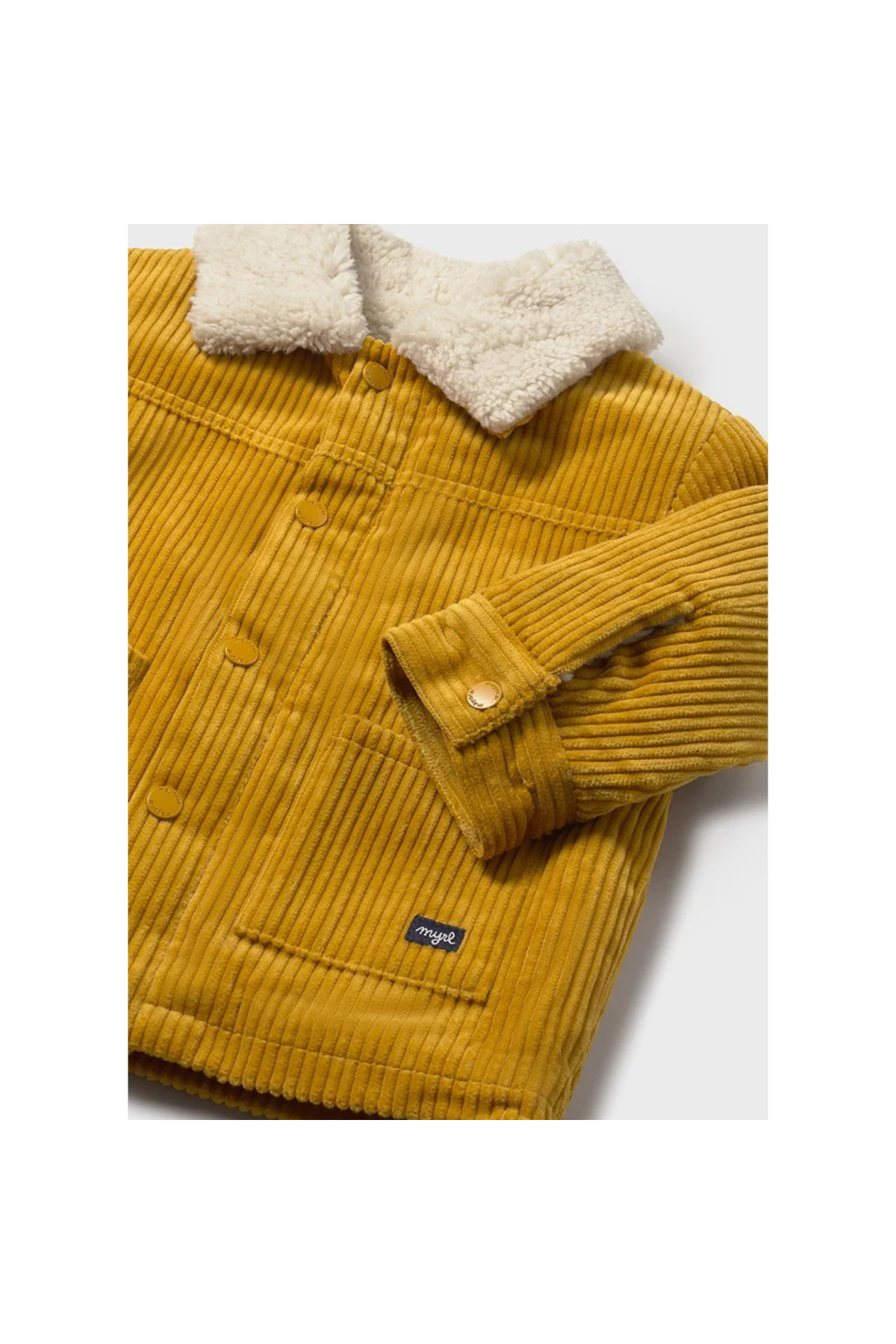 Mayoral Erkek Çocuk Hardal Fitilli Ceket fotoğrafı 5 (önizleme)