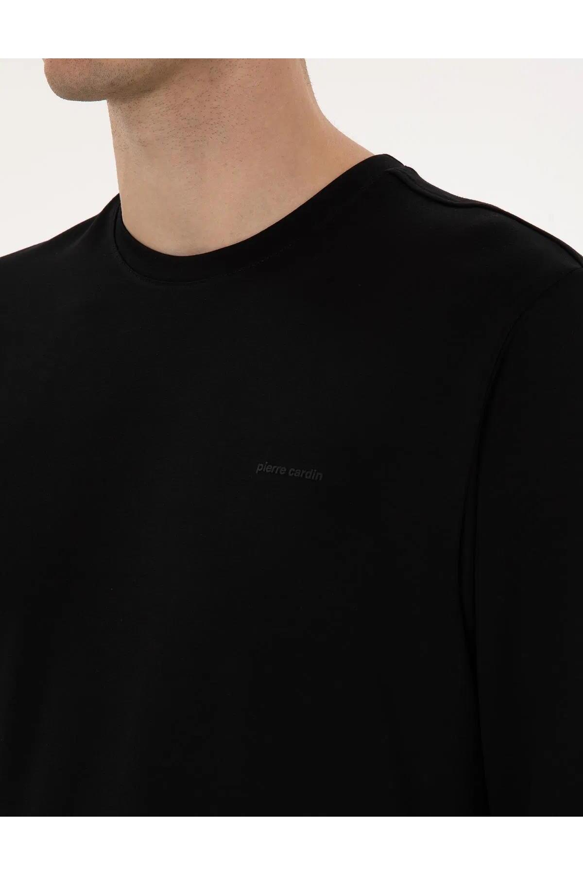 سویشرت مردانه راسته آستین بلند | پیر کاردین Pierre Cardin 2241431 - تصویر 2