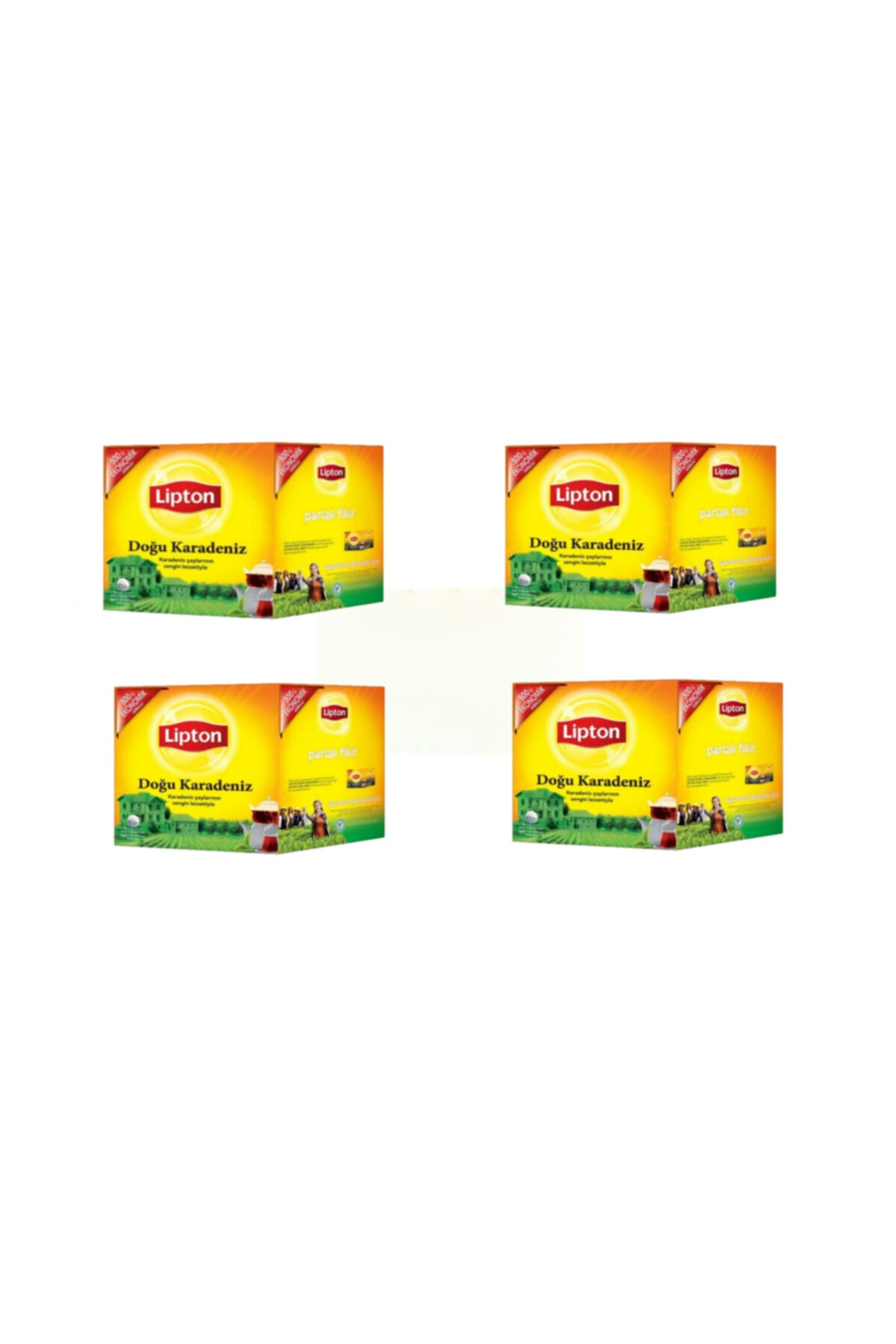 Lipton Doğu Karadeniz Demlik Poşet Çay 500'lü-4 Adet