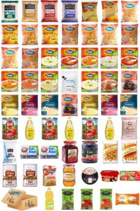 Ramazan Erzak Kumanya Yardım Gıda Paketi Paketi 61 Parça 140 Nolu Paket BLUEDEN Ramazan 61 Par 140 No